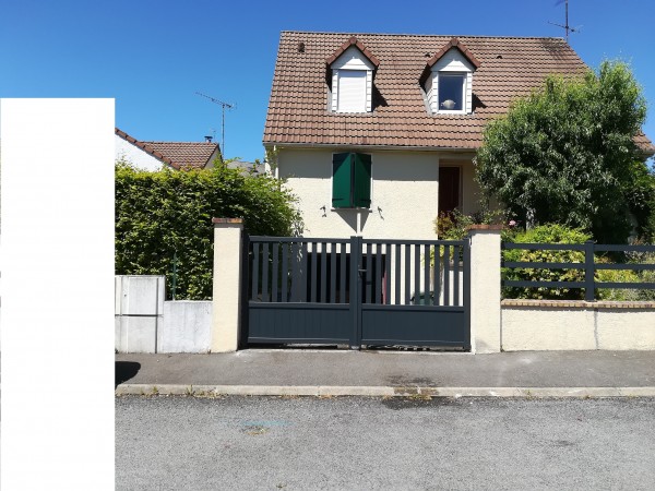 Fourniture de Portail et cloture lisses en aluminium au Palais sur Vienne et Limousin